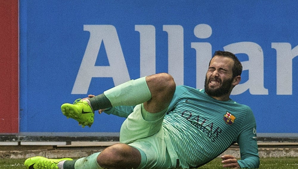 Aleix Vidal, lesionado