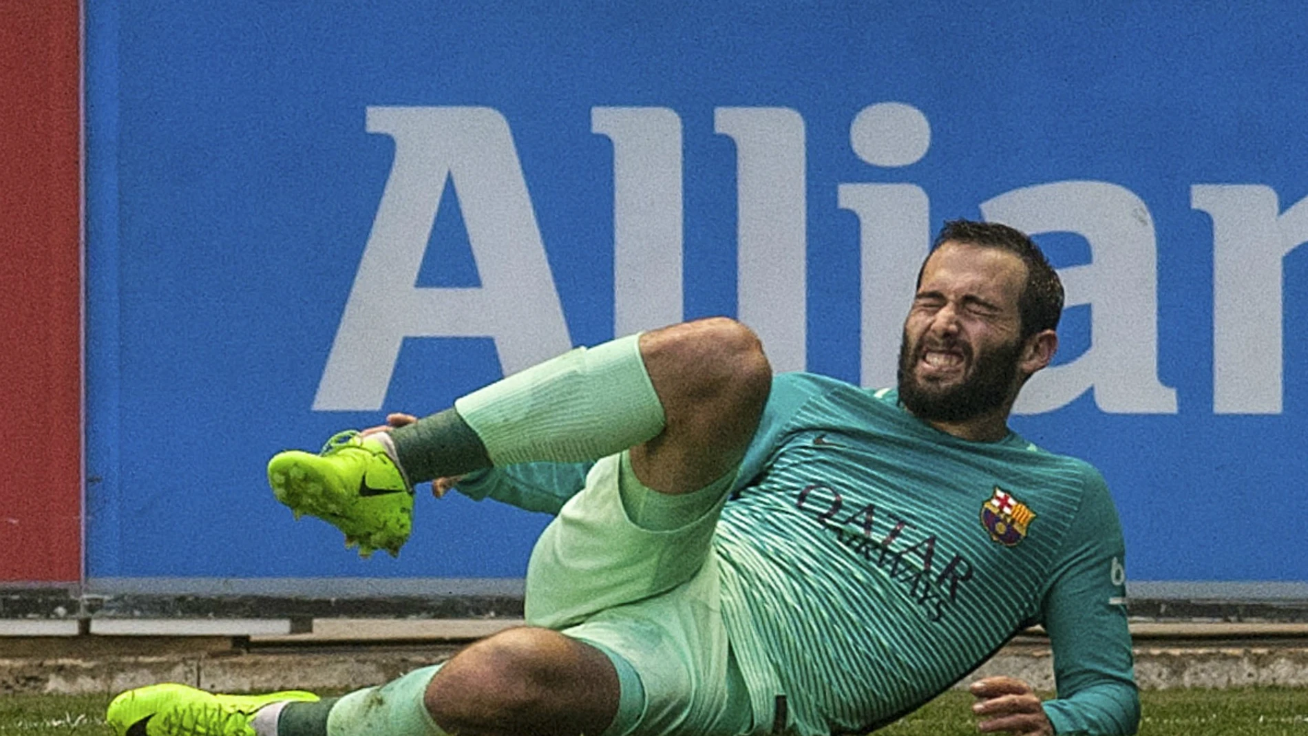 Aleix Vidal, lesionado Aleix Vidal, lesionado
