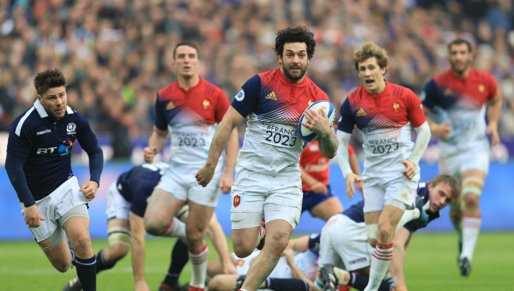Francia contra Escocia en el VI Naciones