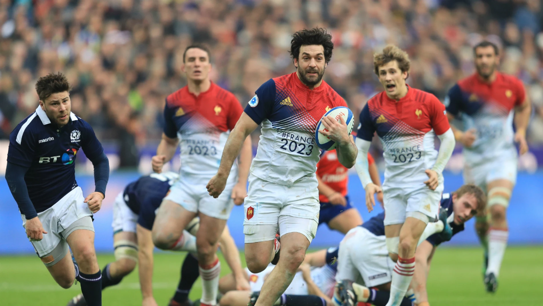 Francia contra Escocia en el VI Naciones Francia contra Escocia en el VI Naciones