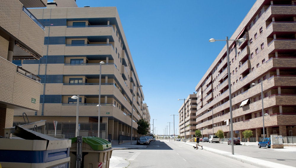 Vistas de la urbanización 'El Quiñón', en Seseña (Toledo)