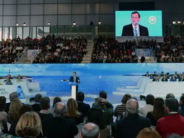 Mariano Rajoy, el presidente del Gobierno, en el XVIII Congreso Nacional de su partido Mariano Rajoy, el presidente del Gobierno, en el XVIII Congreso Nacional de su partido