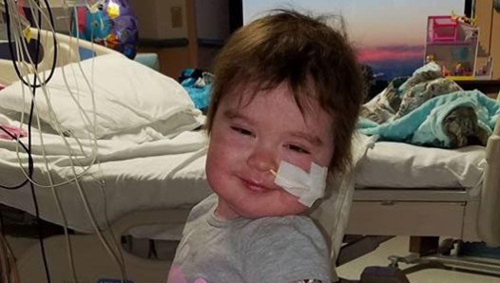 Leah en el hospital