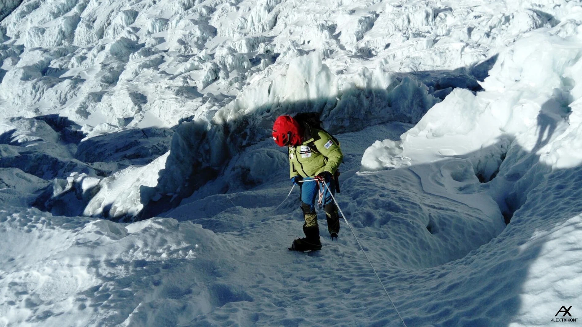 Alex Txikon, camino de la cumbre del Everest Alex Txikon, camino de la cumbre del Everest