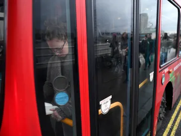 Un autobús de Londres Un autobús de Londres