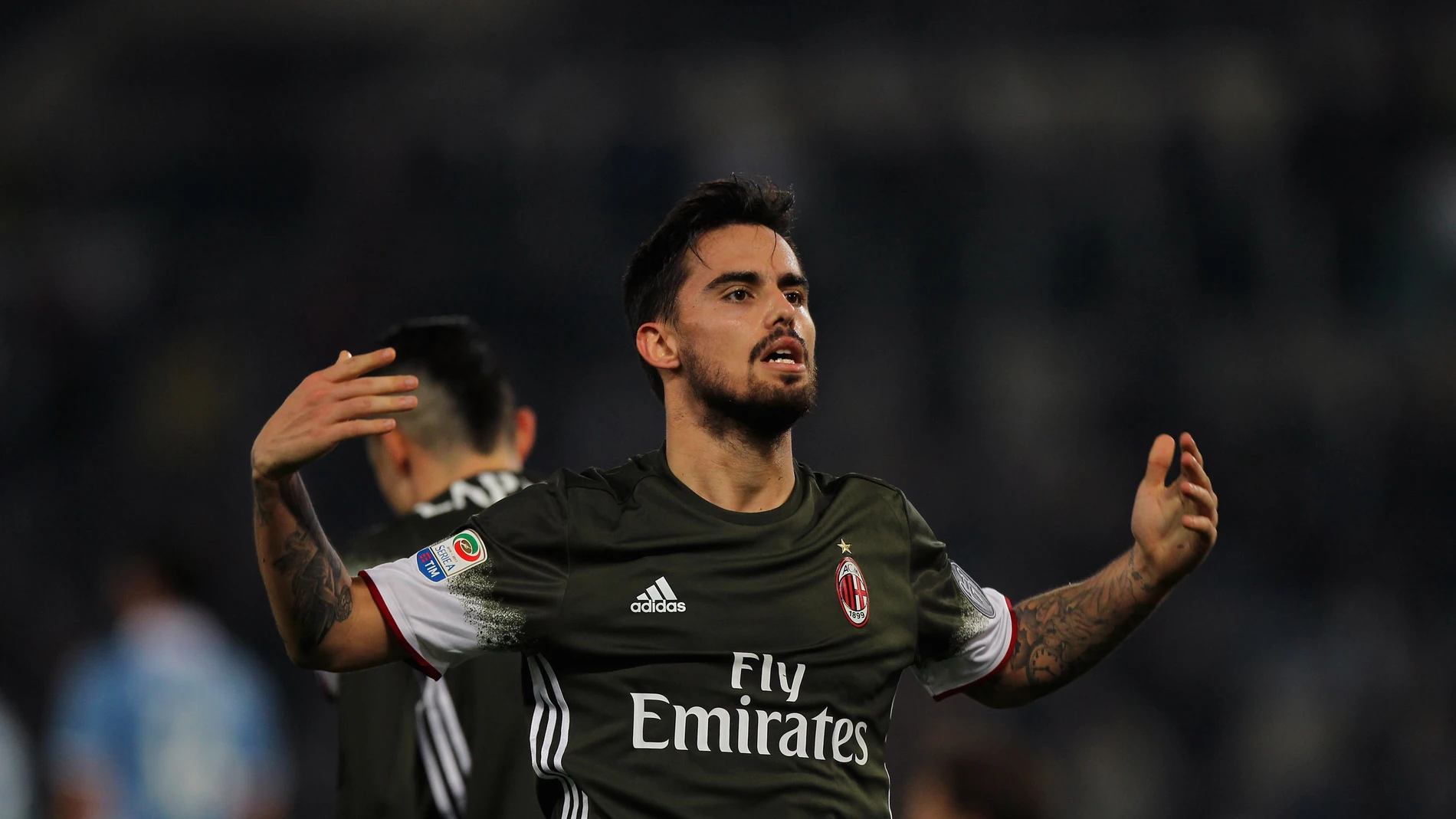 Suso celebrando su gol Suso celebrando su gol