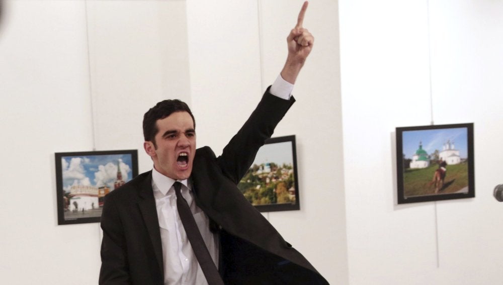 El asesino del embajador ruso en Turquía