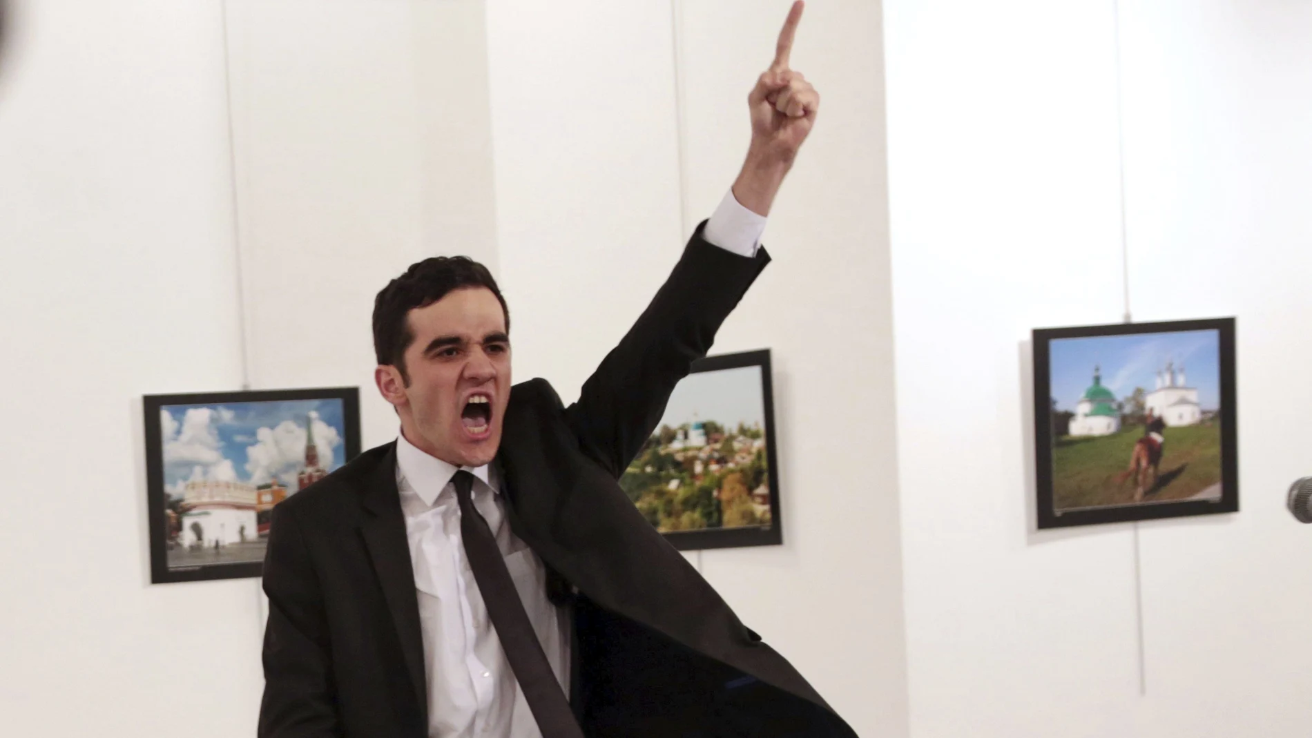 El asesino del embajador ruso en Turquía El asesino del embajador ruso en Turquía