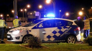 Veh&iacute;culo de la Polic&iacute;a de Lugo.