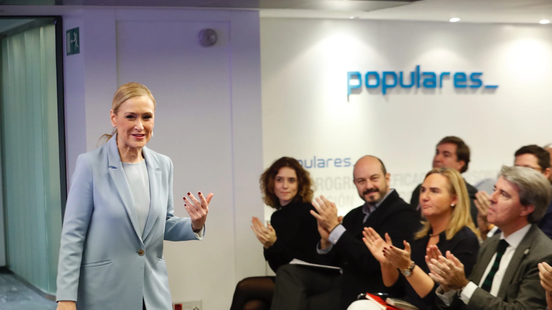 Cristina Cifuentes a su llegada a la reunión de la gestora del PP madrileño Cristina Cifuentes a su llegada a la reunión de la gestora del PP madrileño
