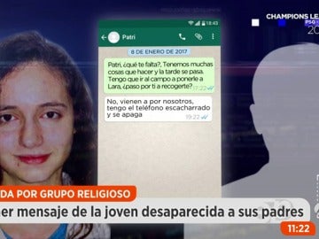 Frame 178.996762 de: Buscan a una joven captada por un grupo religioso sexual