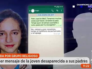 Frame 178.996762 de: Buscan a una joven captada por un grupo religioso sexual Frame 178.996762 de: Buscan a una joven captada por un grupo religioso sexual