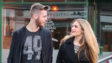 Edurne y David de Gea