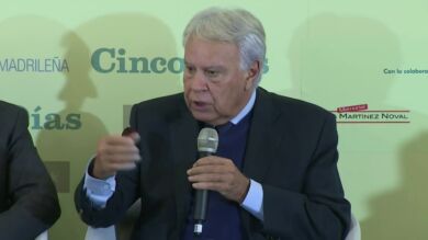 Felipe González: ''Mienten quienes dicen que las pensiones están garantizadas''
