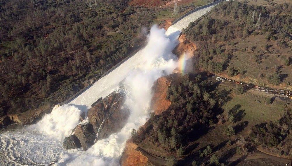 La presa Oroville, en California