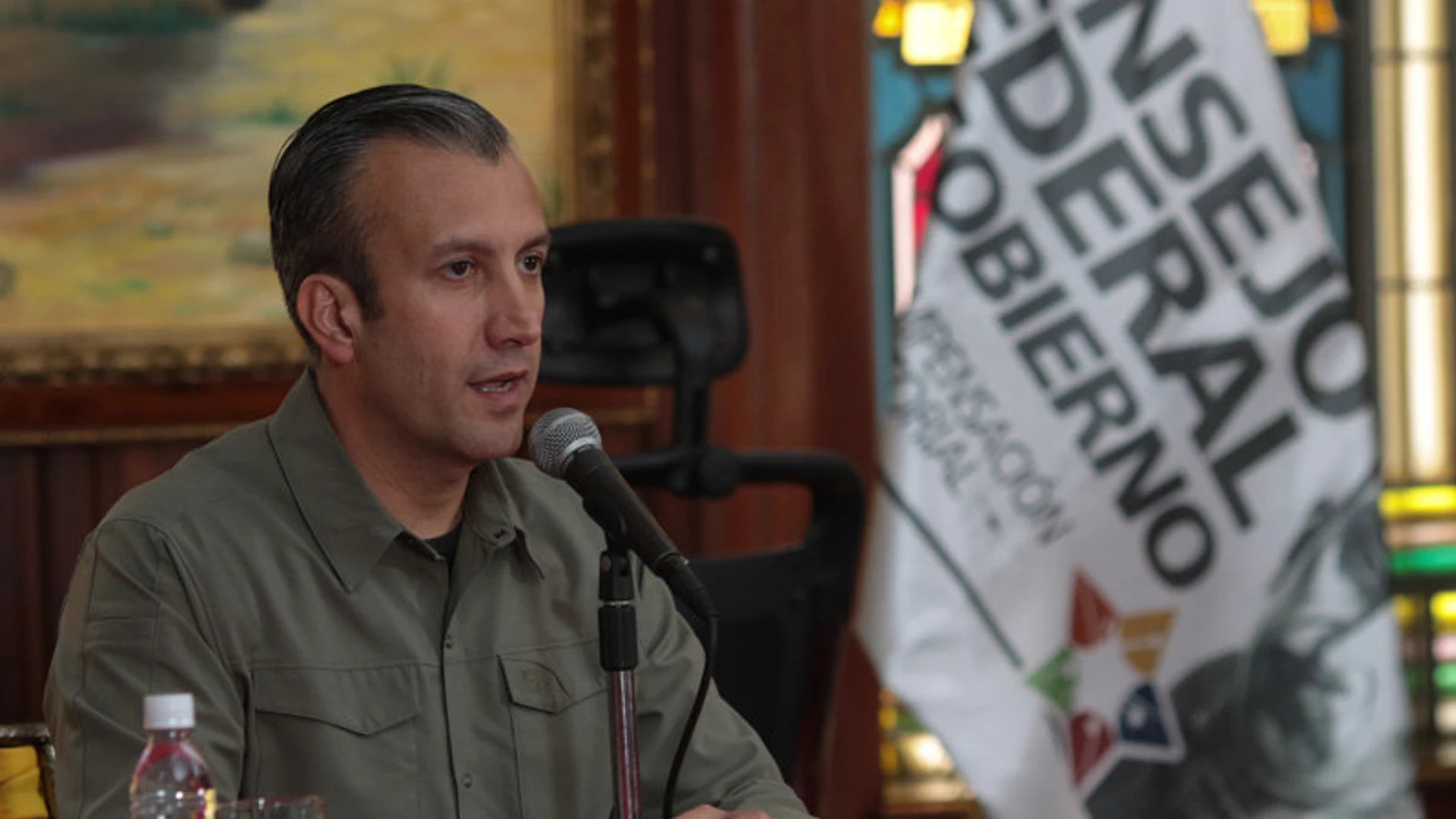 El vicepresidente de Venezuela, Tareck El Aissami El vicepresidente de Venezuela, Tareck El Aissami