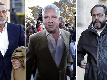 Correa, Crespo y Álvaro Pérez, 'El Bigotes' Correa, Crespo y Álvaro Pérez, 'El Bigotes'