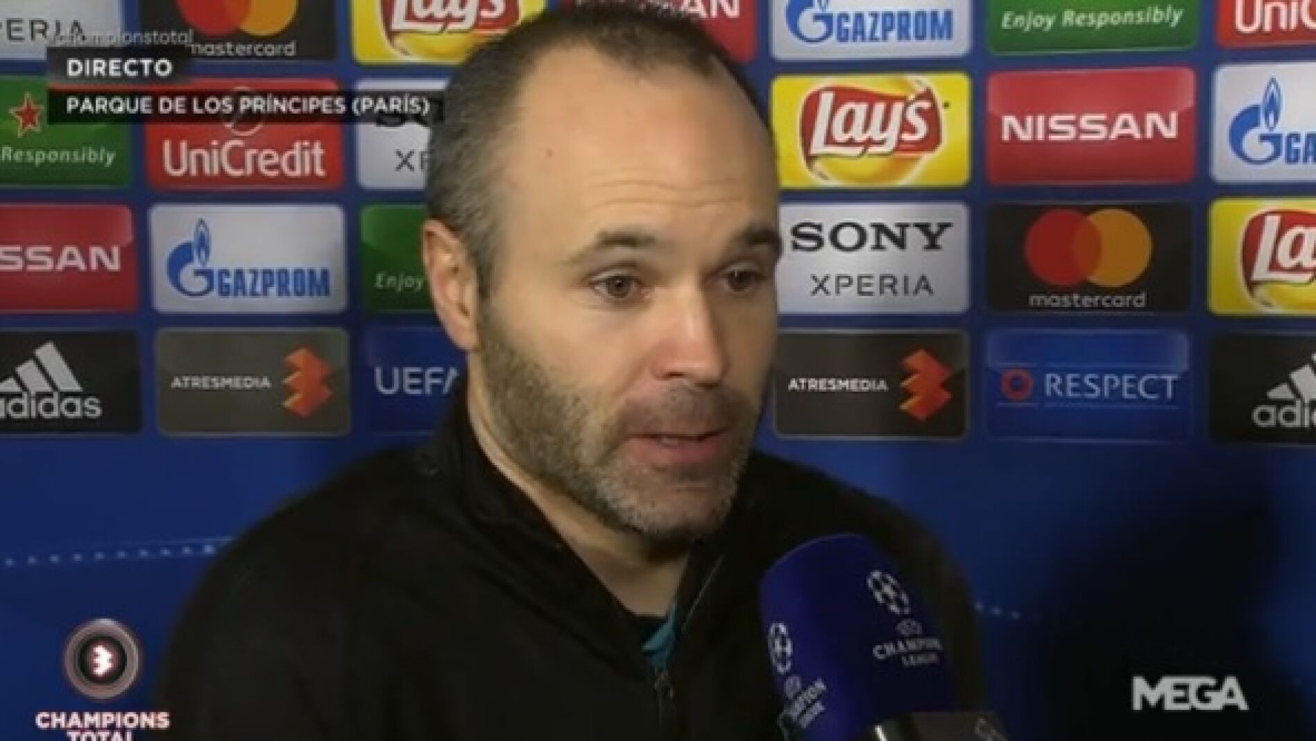 Andr&eacute;s Iniesta, capit&aacute;n del FC Barcelona
