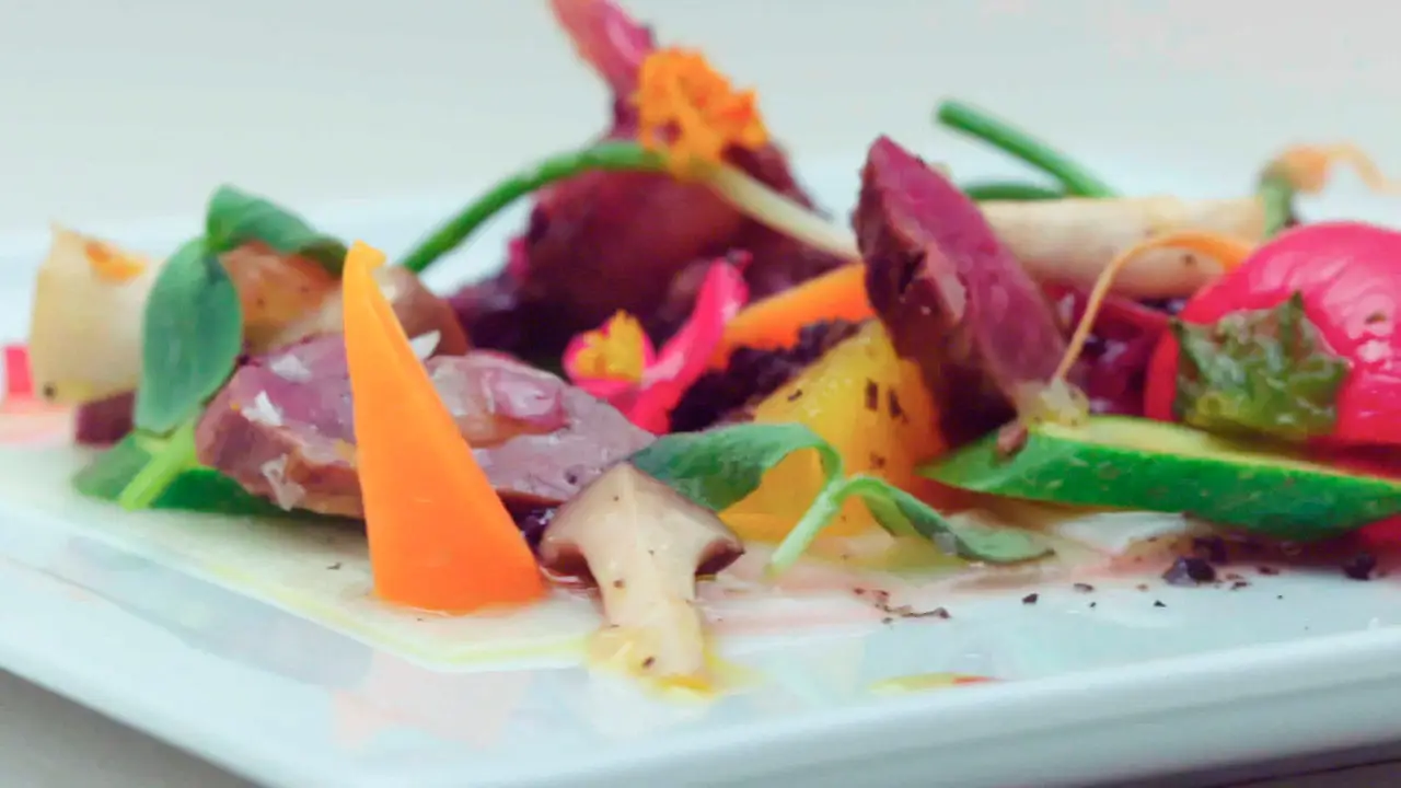 Ensalada de becada