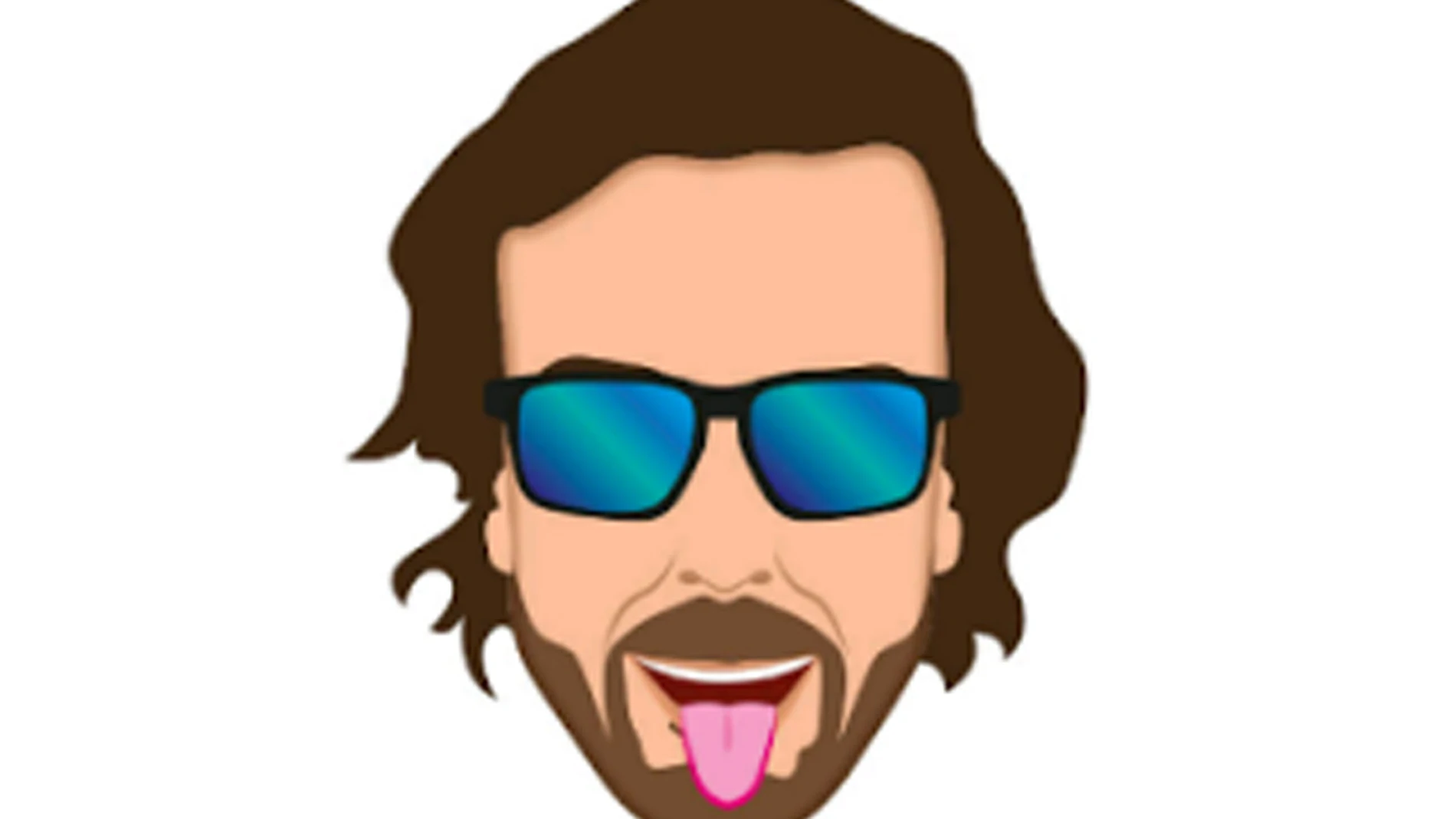 Fernando Alonso hecho emoji