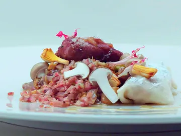 Becada con su pastela árabe Becada con su pastela árabe