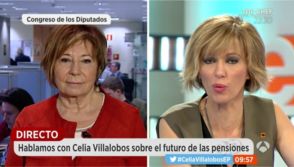 Frame 13.294088 de: Celia Villalobos: "Felipe González ha estado más tiempo en Iberoamérica que aquí y está un poco fuera de la realidad"