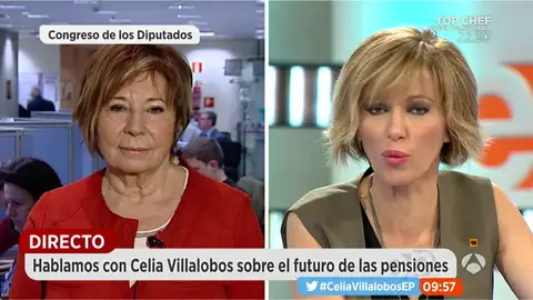 Frame 13.294088 de: Celia Villalobos: "Felipe González ha estado más tiempo en Iberoamérica que aquí y está un poco fuera de la realidad" Frame 13.294088 de: Celia Villalobos: "Felipe González ha estado más tiempo en Iberoamérica que aquí y está un poco fuera de la realidad"