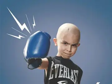 Uno de los niños protagonistas de la campaña 'Resistiré' Uno de los niños protagonistas de la campaña 'Resistiré'