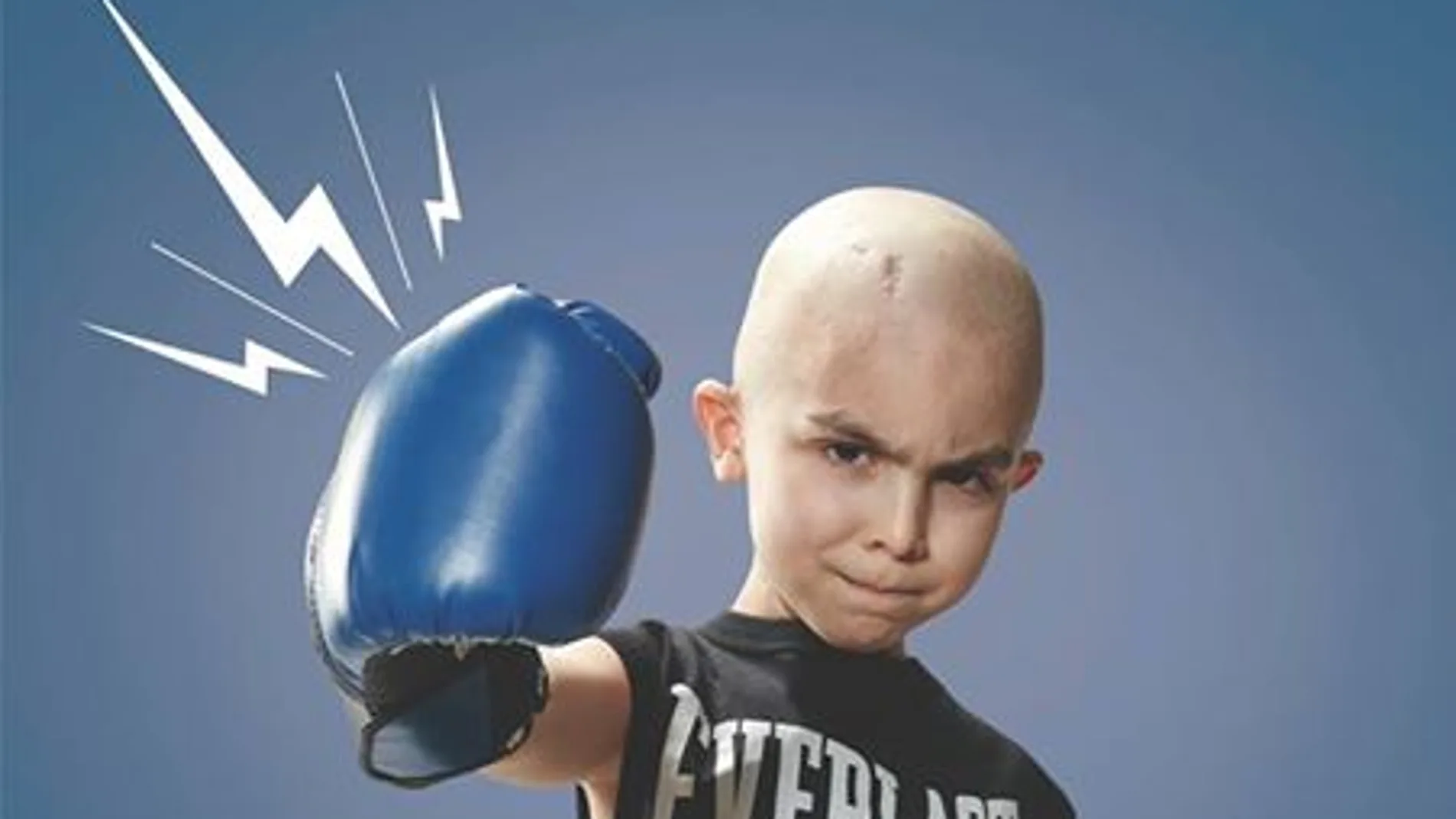 Uno de los niños protagonistas de la campaña 'Resistiré' Uno de los niños protagonistas de la campaña 'Resistiré'