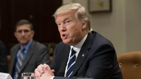 El presidente de Estados Unidos, Donald Trump El presidente de Estados Unidos, Donald Trump