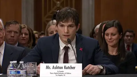 Frame 0.0 de: El emotivo discurso de Ashton Kutcher contra la explotación sexual de menores Frame 0.0 de: El emotivo discurso de Ashton Kutcher contra la explotación sexual de menores