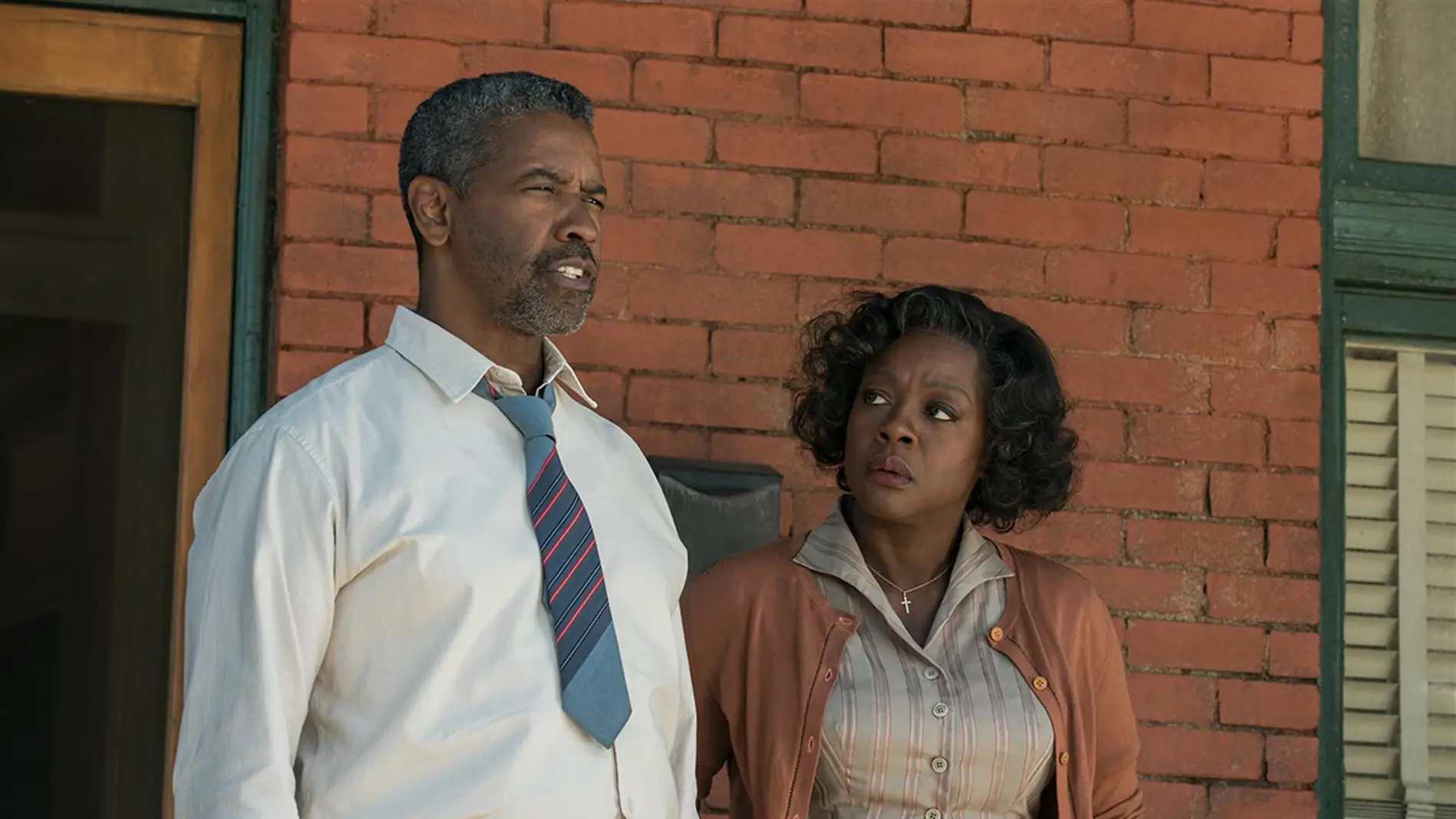 Denzel Washington y Viola Davis en 'Fences'