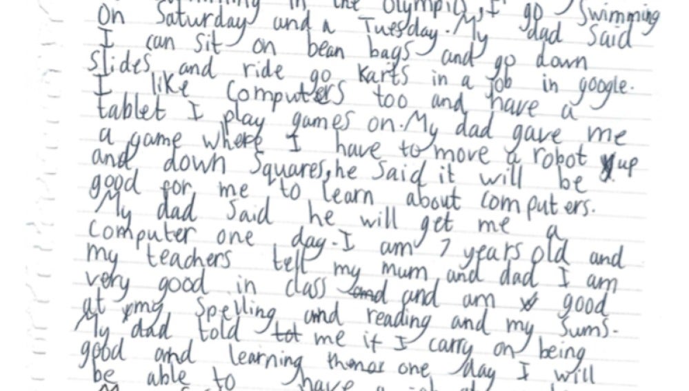 Carta de Chloe