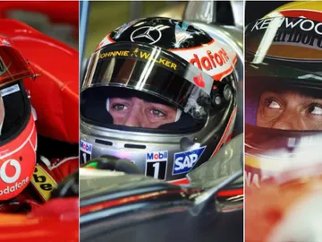Schumacher, Alonso y Senna Schumacher, Alonso y Senna