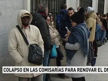 Colapso para renovar el DNI Colapso para renovar el DNI