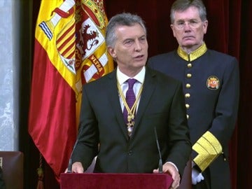Frame 1.747477 de: Macri llama al Gobierno y las empresas españolas a participar en el "cambio histórico" en Argentina Frame 1.747477 de: Macri llama al Gobierno y las empresas españolas a participar en el "cambio histórico" en Argentina
