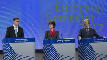 Rueda de prensa de la Comisión Europea