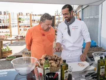 Alberto Chicote, a Filippetti: “Eres un poco gocho trabajando, tus puestos siempre están sucios” Alberto Chicote, a Filippetti: “Eres un poco gocho trabajando, tus puestos siempre están sucios”