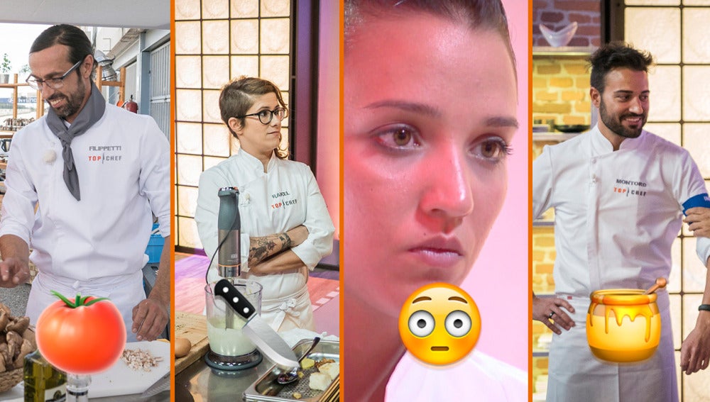 Platos vacíos, cocinas sucias y figuras de cine, los momentazos del segundo programa de 'Top Chef'