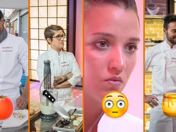 Platos vacíos, cocinas sucias y figuras de cine, los momentazos del segundo programa de 'Top Chef' Platos vacíos, cocinas sucias y figuras de cine, los momentazos del segundo programa de 'Top Chef'