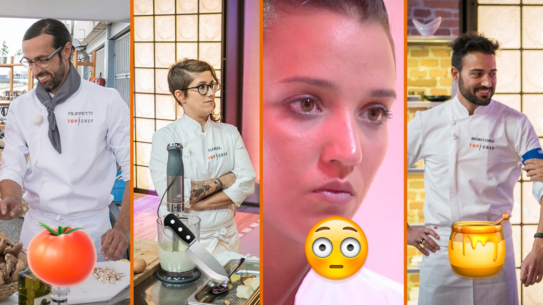 Platos vacíos, cocinas sucias y figuras de cine, los momentazos del segundo programa de 'Top Chef'