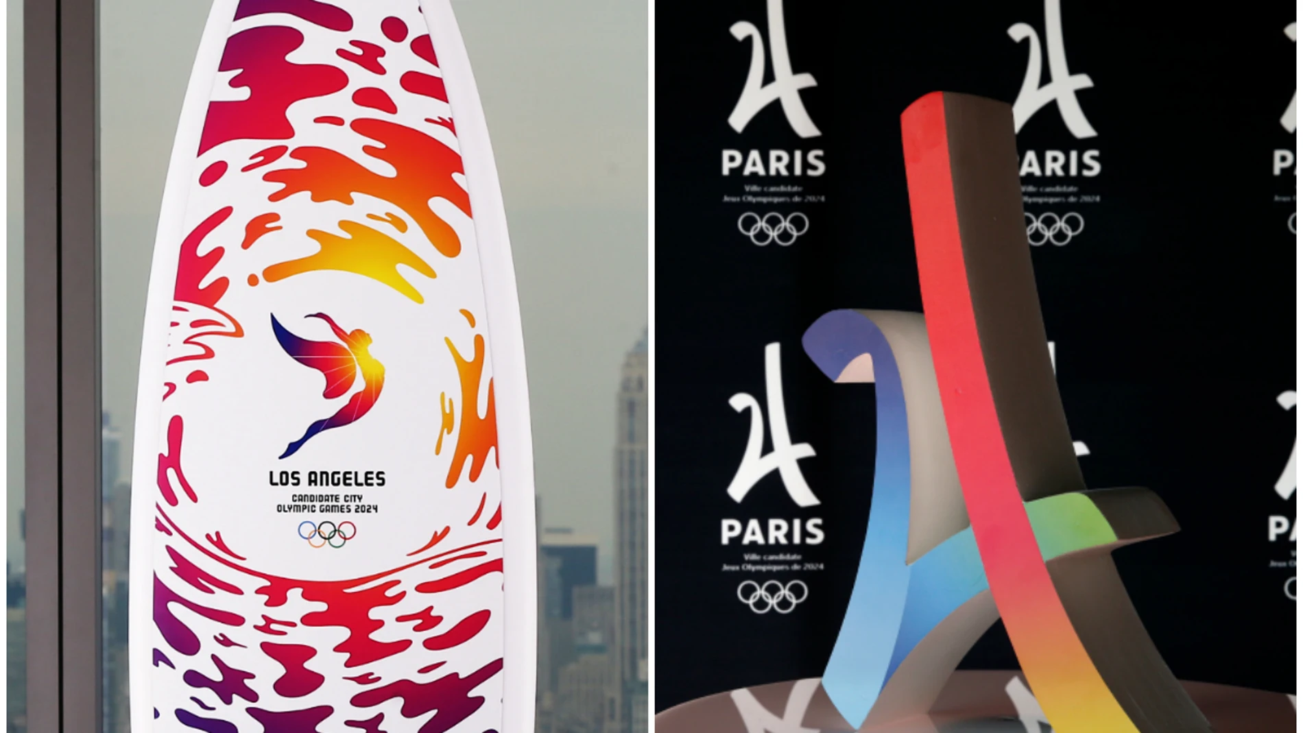 Los Angeles y París, candidatas a albergar los Juegos Olímpicos de 2024 Los Angeles y París, candidatas a albergar los Juegos Olímpicos de 2024
