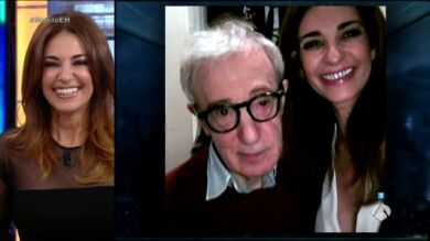 Mariló Montero obligó a Woody Allen a hacerse un selfie