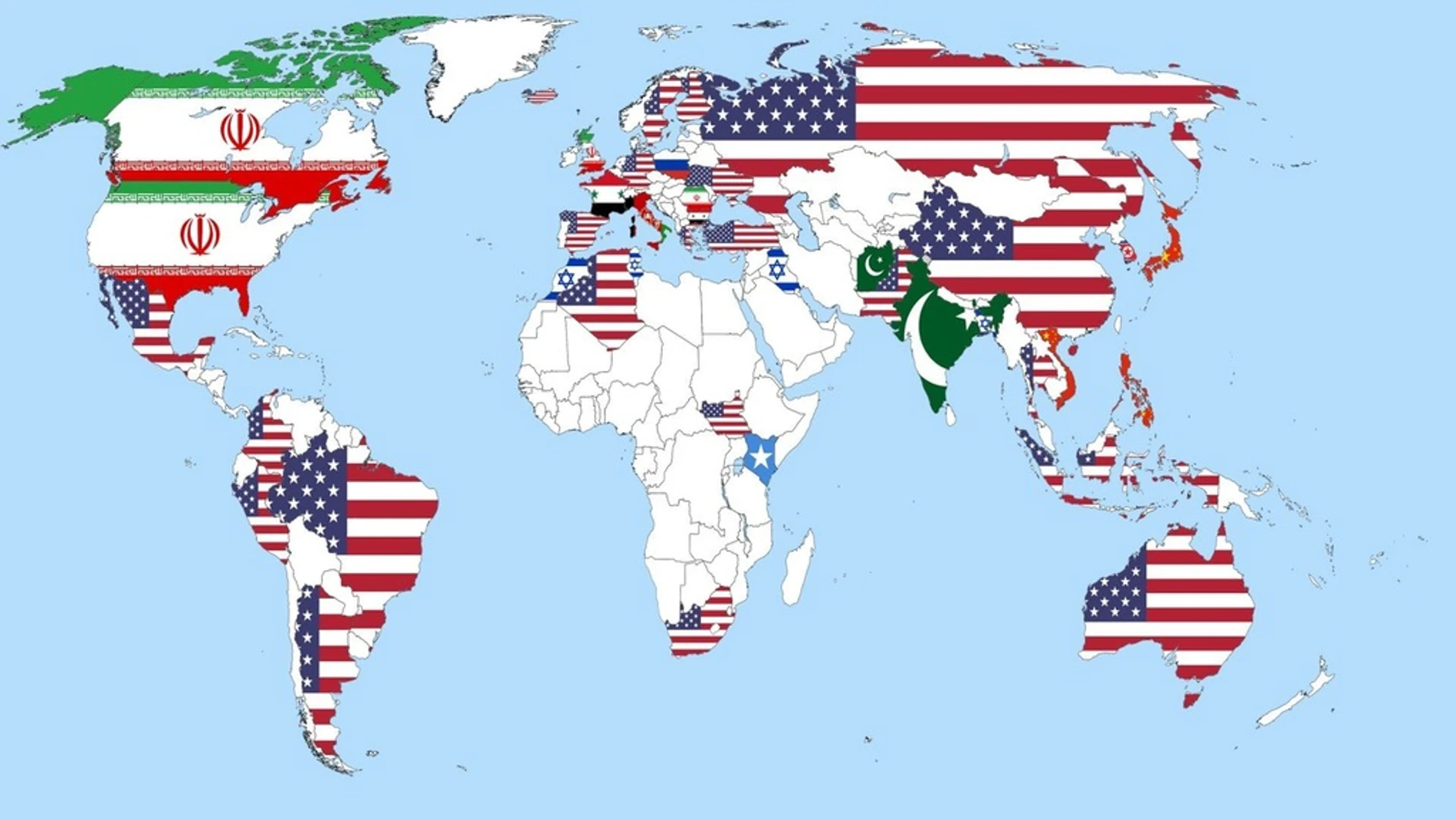 Los países más temidos por el resto de naciones Los países más temidos por el resto de naciones