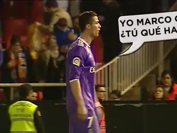 Cristiano Ronaldo, tras el partido contra el Valencia Cristiano Ronaldo, tras el partido contra el Valencia
