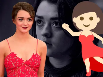 Maisie Williams muy flamenca Maisie Williams muy flamenca