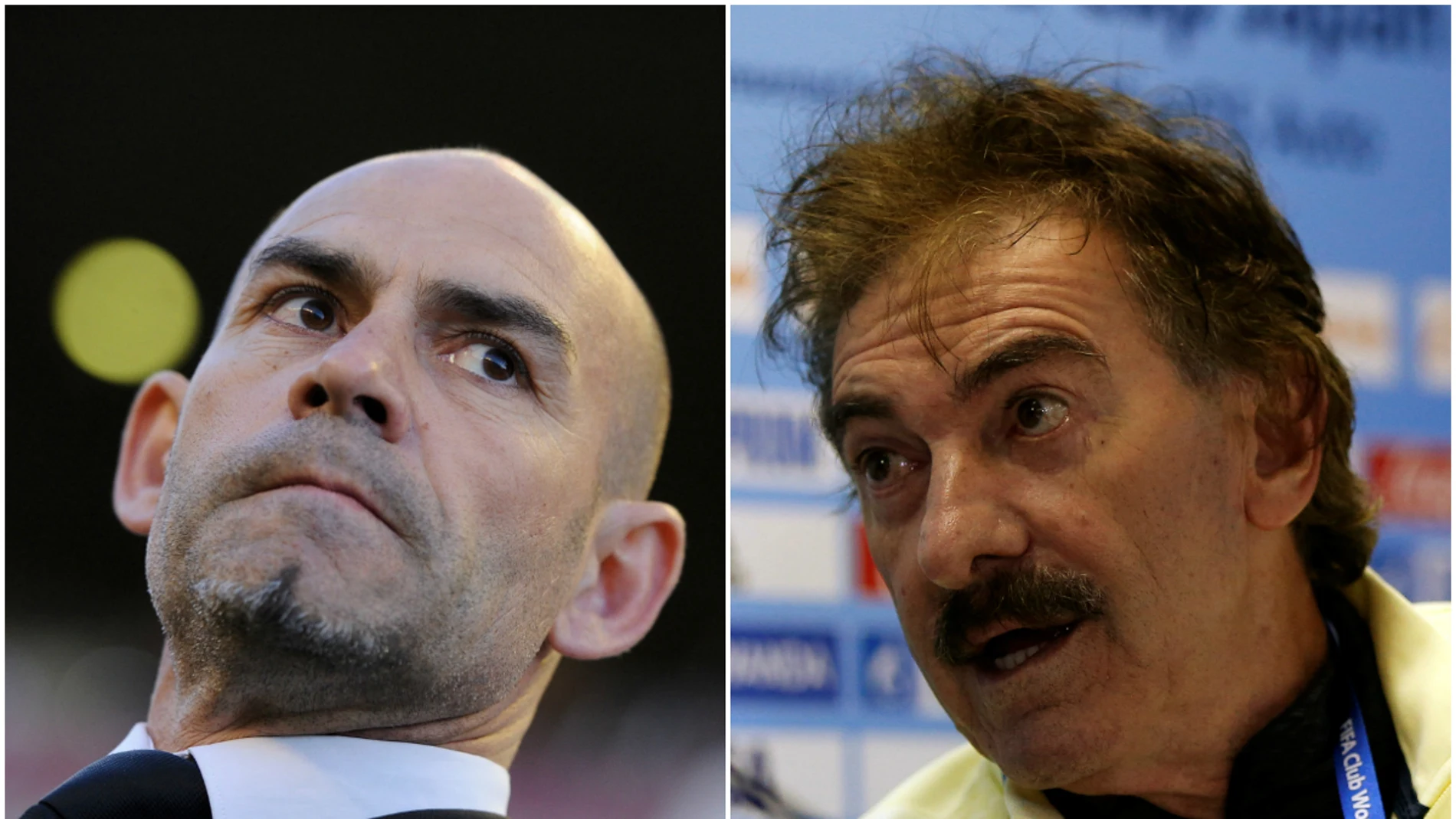 Paco Jémez y Ricardo La Volpe Paco Jémez y Ricardo La Volpe