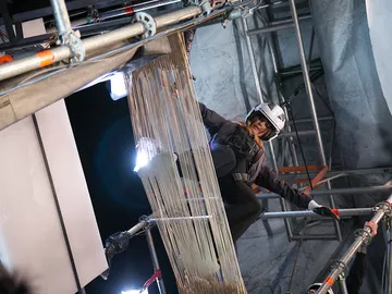 Mariló Montero demuestra su valentía desde las alturas Mariló Montero demuestra su valentía desde las alturas
