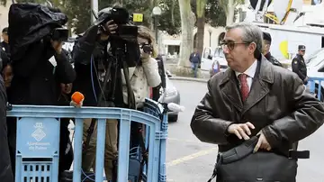 Diego Torres llega a la Audiencia de Palma Diego Torres llega a la Audiencia de Palma