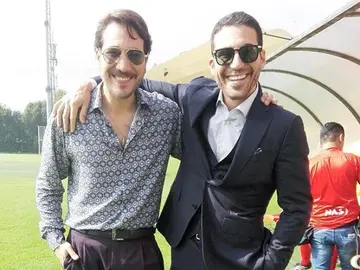 Miguel Ángel Silvestre y Alberto Ammann Miguel Ángel Silvestre y Alberto Ammann